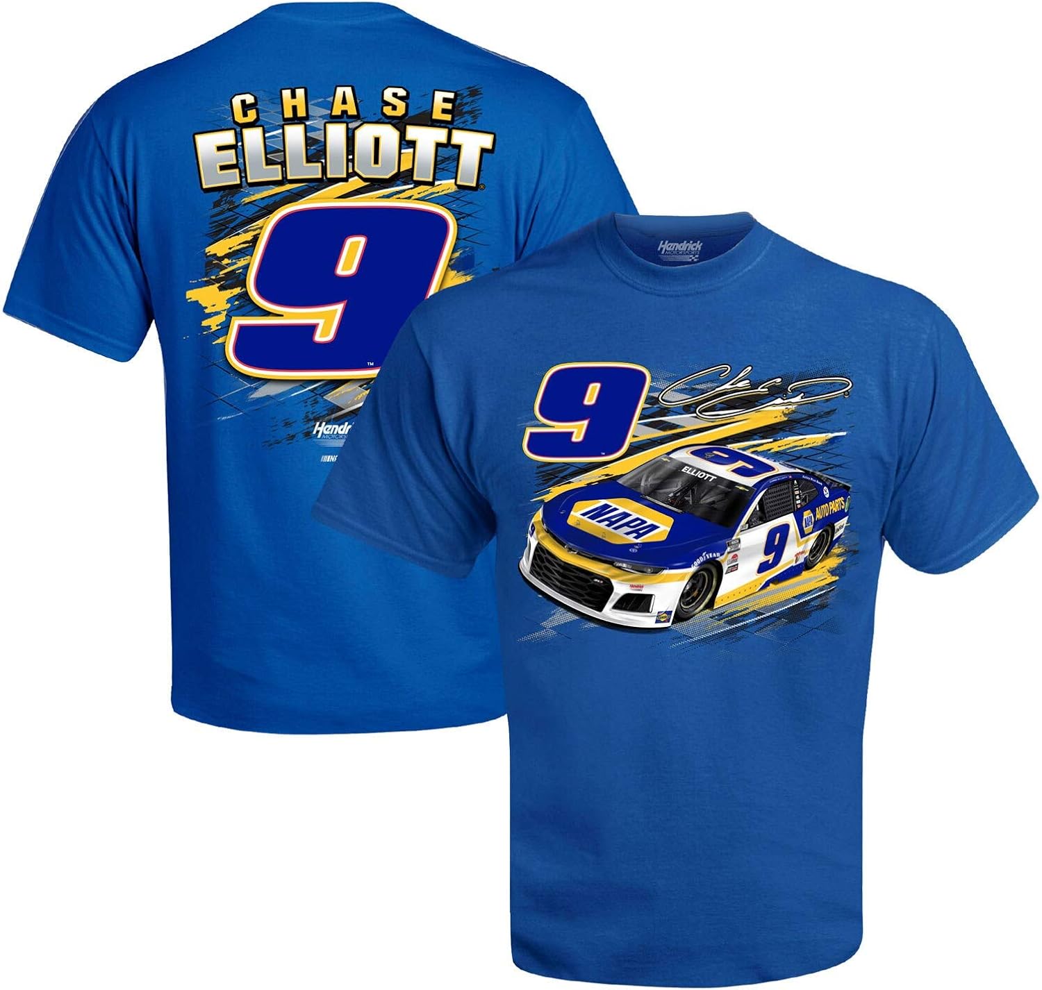 Checkered Flag Sports NASCAR 2021 Chase Elliott #9 Fuel T-Shirt - Blue | 