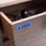 Brother TZe-551 Label Tape 24 mm x 8 m Laminated Black on Blue view 3