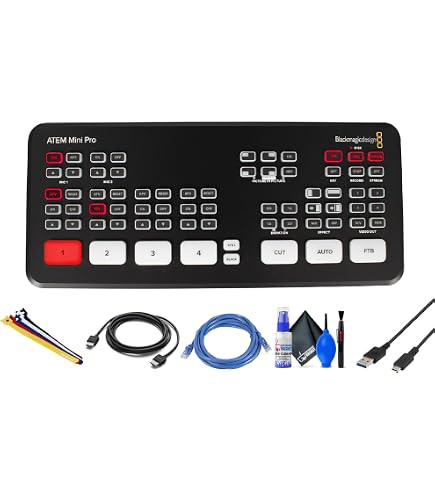 Amazon.com: Blackmagic Design ATEM Mini Pro ISO HDMI Livestream