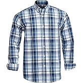 Double Pump Mens Button Down Shirts Cotton Long Sleeve Shirts Regular Fit