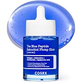 COSRX The Blue Copper Peptide Bakuchiol Serum, Glow &amp; Plumping, 1.69 Fl Oz | GHK-Cu 5 Multi Peptide with Collagen, Anti-Aging Serum, Glow &amp; Plump Serum for Skin Hydration &amp; Elasticity, Korean Skin Care