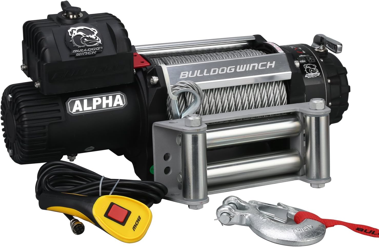 Bulldog Winch 10047 Alpha Winch (15000lb Alpha Series with