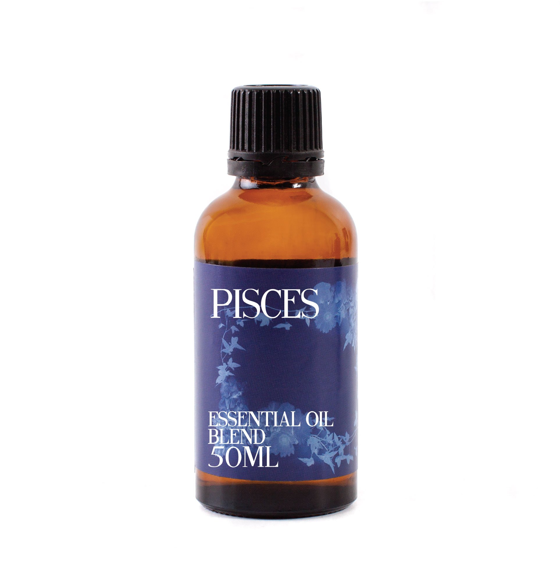 Mystix London | Pisces Pure & Natural Essential Oil Blend 50ml - for Diffusers, Aromatherapy & Massage Blends | Perfect as a Gift | Vegan, GMO Free