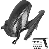 WORLDMOTOP Motorcycle Mudguard Extender Extension Replacement for Honda NT1100 NT 1100 2025 2026 Rear Mudguards Splash Guard (Type B)