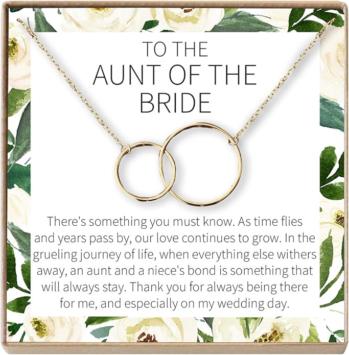 wedding gift from aunt to niece