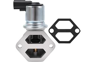 TUTOR AUTO Idle Air Control Valve IAC Compatible with MerCruiser V6 and V8 Engines with ECM 555 2001 and Newer - Replace 862998 18-7701 - Includes Gasket