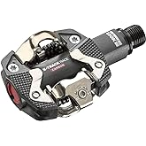 LOOK Cycle - X-Track Race Carbon MTB Bicycle Pedals - Standard SPD Mechanism Compatible - Clipless Pedals - Carbon Body