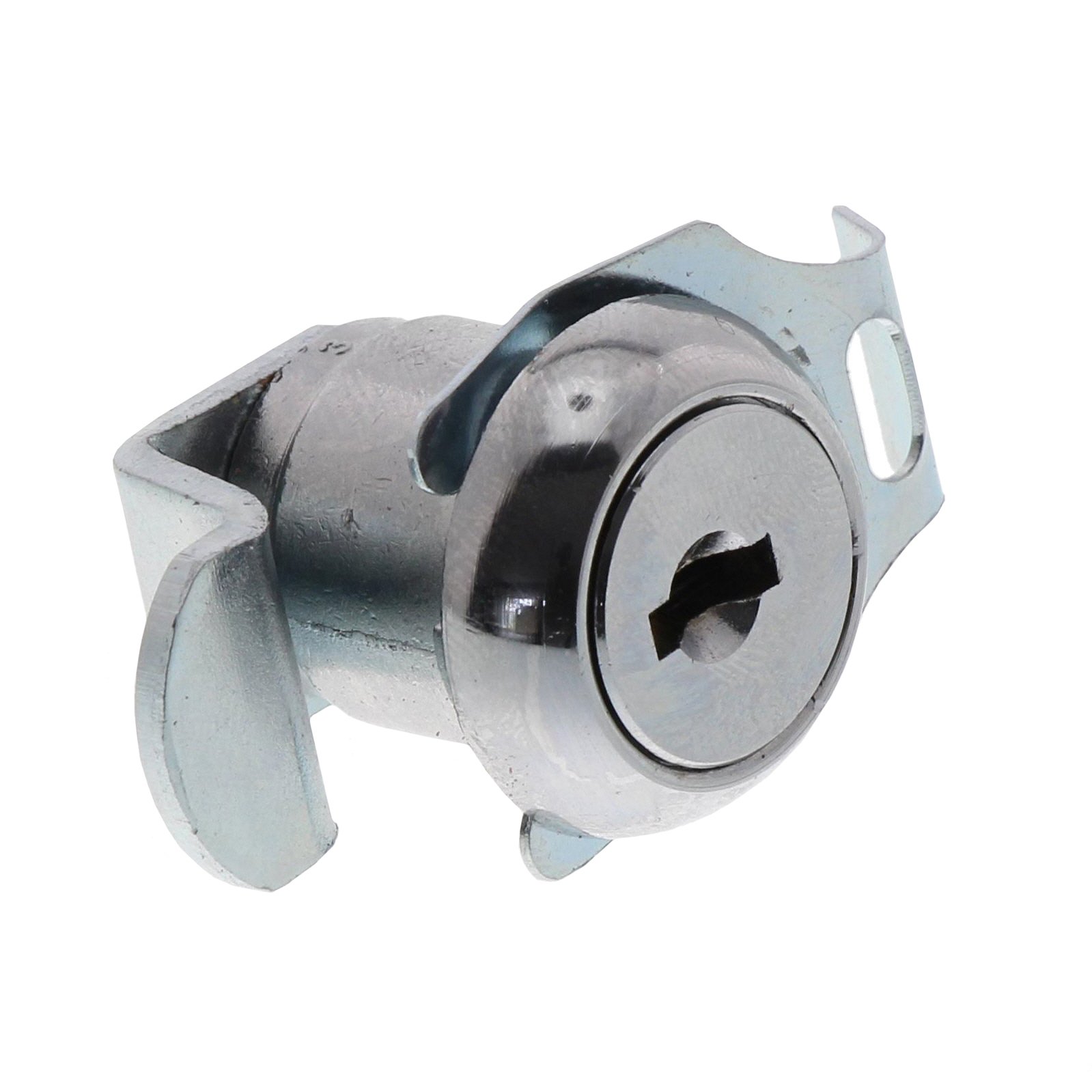 Burg-Wächter Cylinder for Letterboxes - Lever Lock - for Material Thickness of 1 mm to 2 mm - Chrome-Plated, ZBK 73 SB