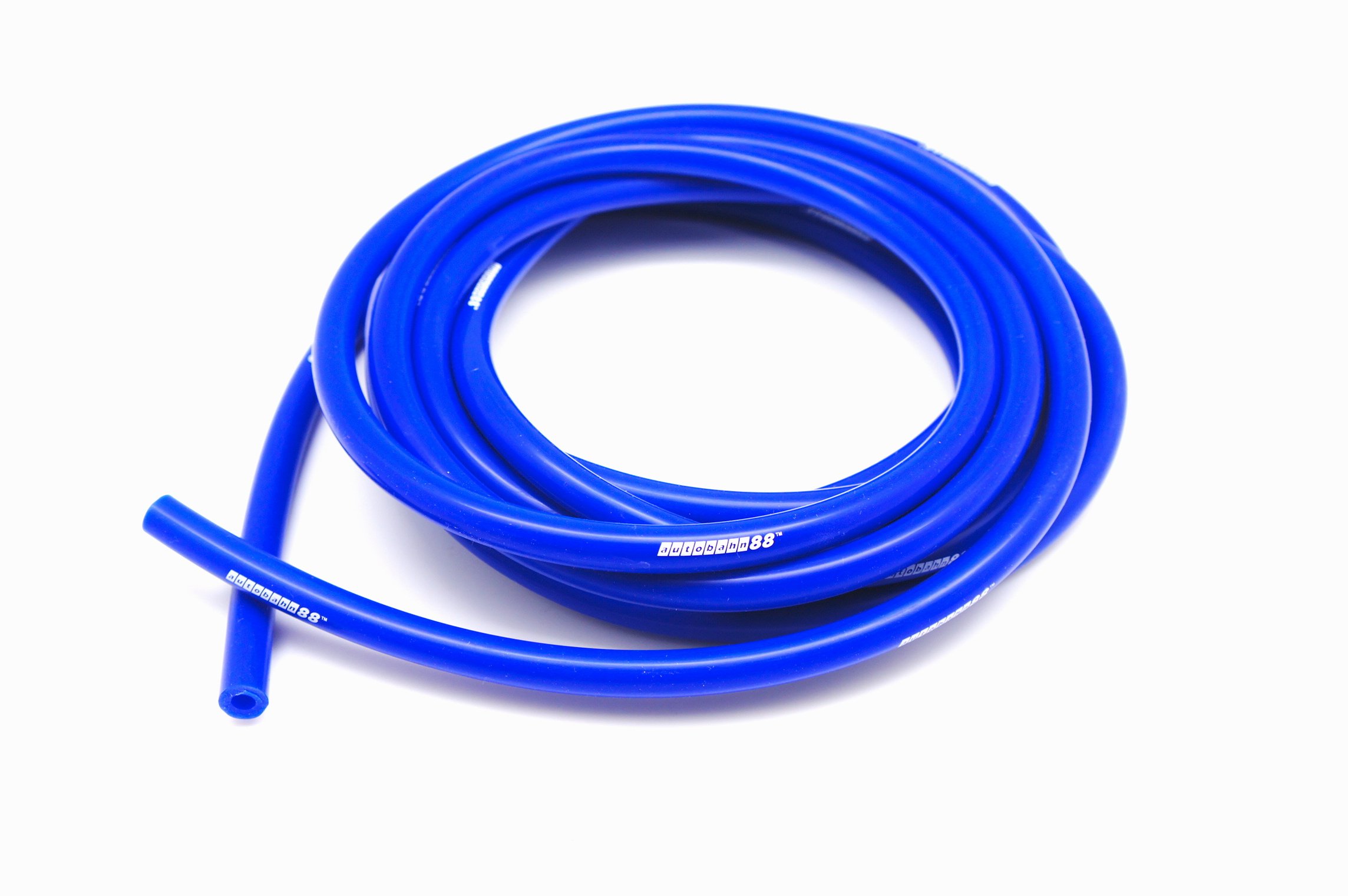 Autobahn88 High Performance Silicone Vacuum Hose, ID=0.39" (10mm), OD=0.62" (16mm), 5 Feet (1.5 Meter), Blue