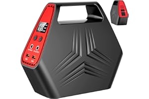 SinKeu 146Wh Portable Power Station, Power Bank with AC Outlet, 100W Portable Laptop Battery Bank for Outdoor Camping Home Office Hurricane Emergency