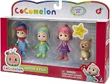 CoComelon Deluxe 4 Figure Pack Winter Theme JJ YoYo TomTom Bingo Dog view 8