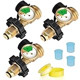 Aekops 100 lb Propane Tank Adapter, Propane Gauge