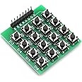 Tegg 1 PC 8 Pin 4x4 Matrix 16 Keys Button Keypad Module for Arduino Raspberry Pi