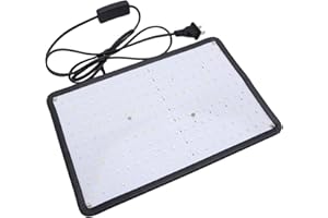AKLOSIPY Full Spectrum LED Grow Light Panel for Indoor Plants - 180 LEDs for Growth in Greenhouses, Offices, and Homes