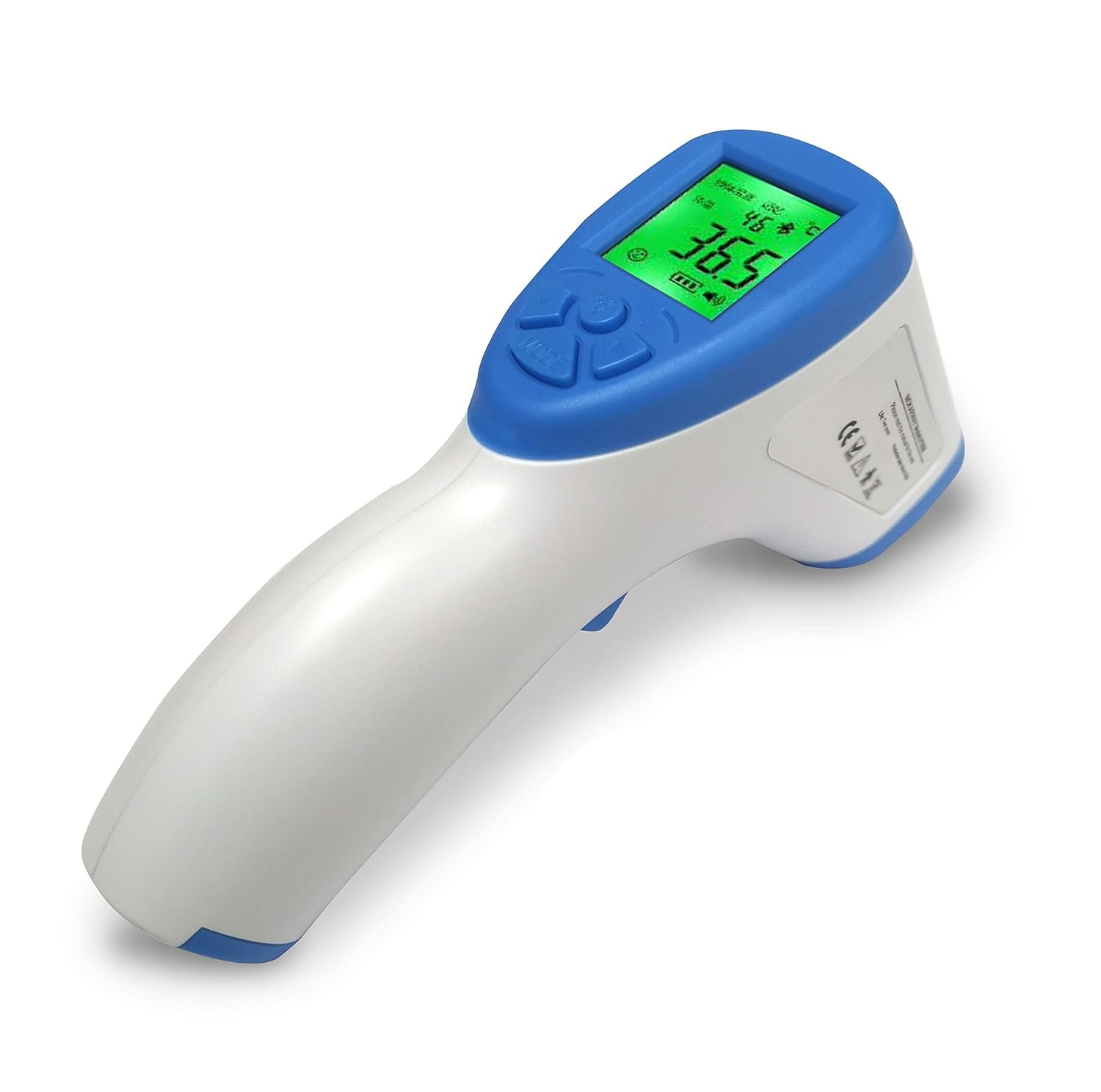 NonContact Infrared Forehead Thermometer with LCD Display for Adults