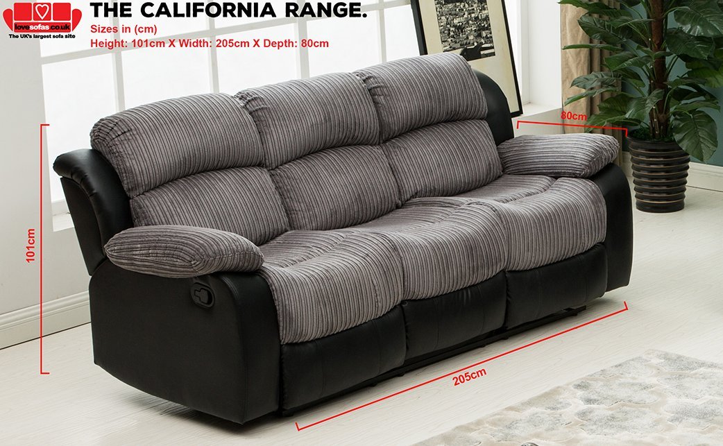 Sofa Depth Less Than 80cm Baci Living Room