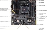 ASUS TUF GAMING A520M-PLUS WiFi AMD AM4 Micro ATX Motherboard 3rd Gen Ryzen M.2 view 2