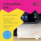 PPD A4 20 Sheets Inkjet Premium T Shirt Transfer Paper White Light Fabrics view 4
