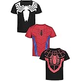 Marvel Avengers Spider-Man Iron Man Thor 3 Pack T-Shirts Toddler to Big Kid