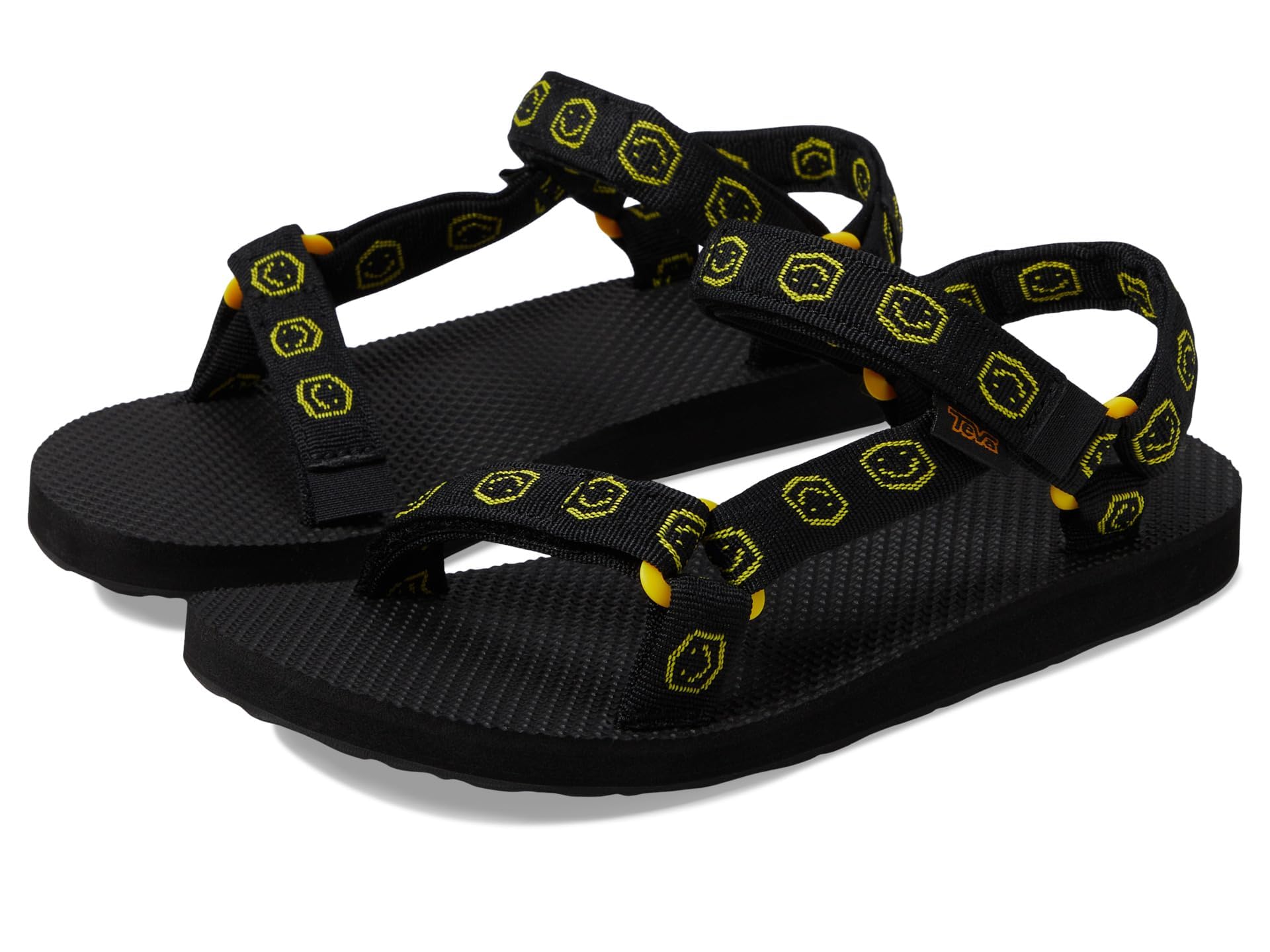 Teva Little Kid Original Universal, Smile Black, 9 M US Image