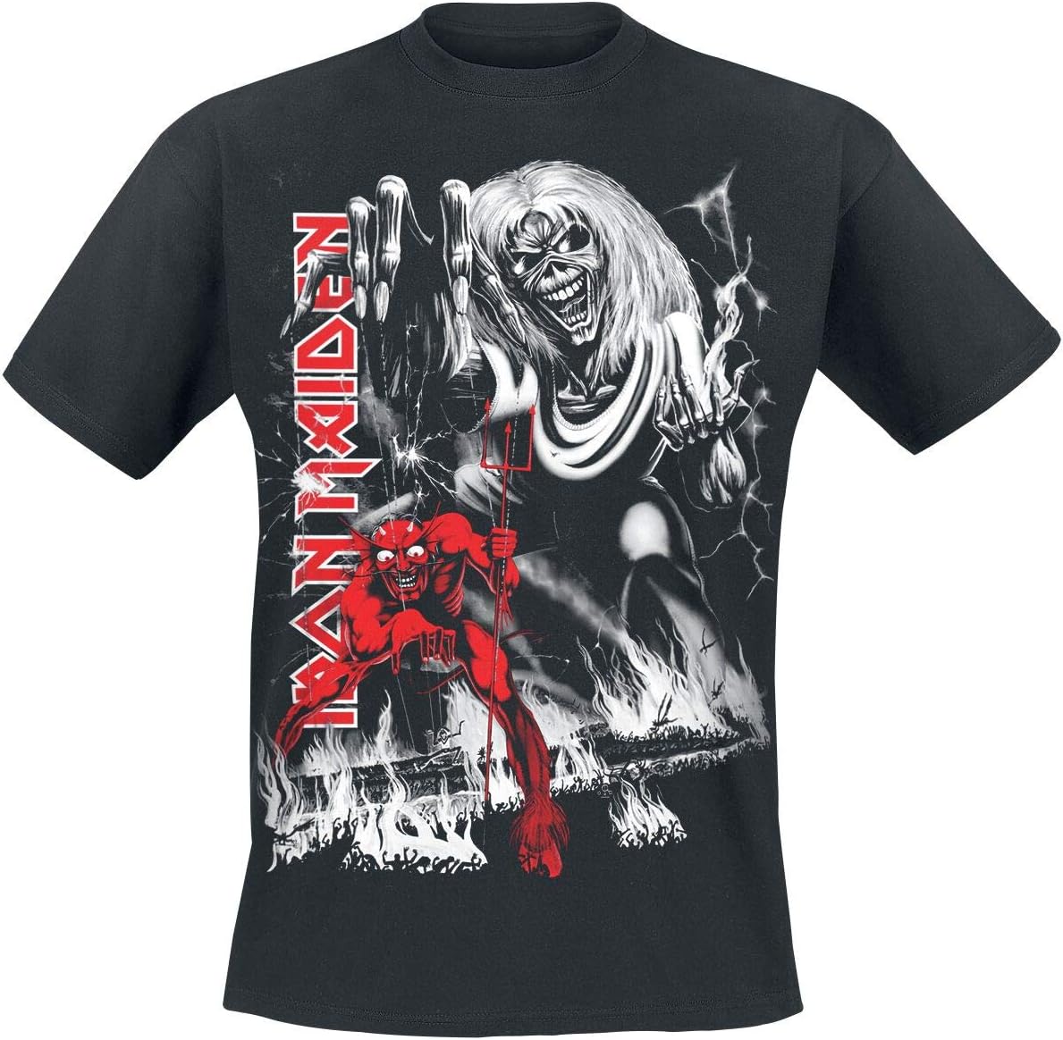 Iron Maiden Number of The Beast T-Shirt Black