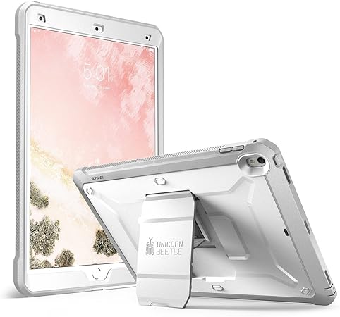 Amazon Com Supcase Unicorn Beetle Pro Case For Ipad Air 3 2019 And Ipad Pro 10 5 2017 Heavy Duty With Built In Screen Protector Full Body Rugged Protective Case White Computers Accessories