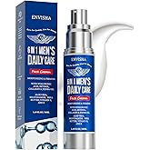 ENVISHA Men's Facial Moisturizer, 6-in-1 Deep Moisturizer with Collagen, Hyaluronic Acid, Vitamin E & B, Men's Facial Moisturizer, Daily Moisturizing Care