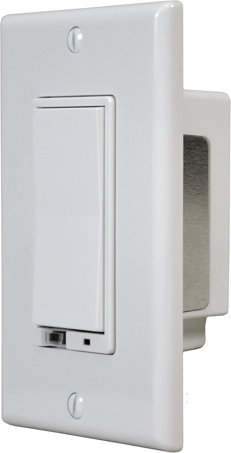 GoControl WD500Z-1 Z-Wave 500-Watt Wall-Mount Dimmer Switch - Wall Dimmer Switches - 