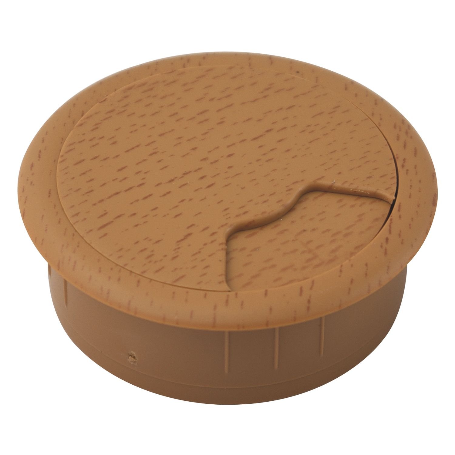 VASALAT D60mm Buche /1 Vas123 Cable Passage 60 mm Beech SB-1, ø60 Buchen-Optik | 1 STK