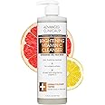 Advanced Clinicals Vitamin C Face Gel Wash For Women & Men | Glycerin Infused Gleanser Facial Cleanser | Ferulic Acid Hydrating Gel Foaming Face Wash For Cleansing Dirt & Oil, Large 11.75 Fl Oz