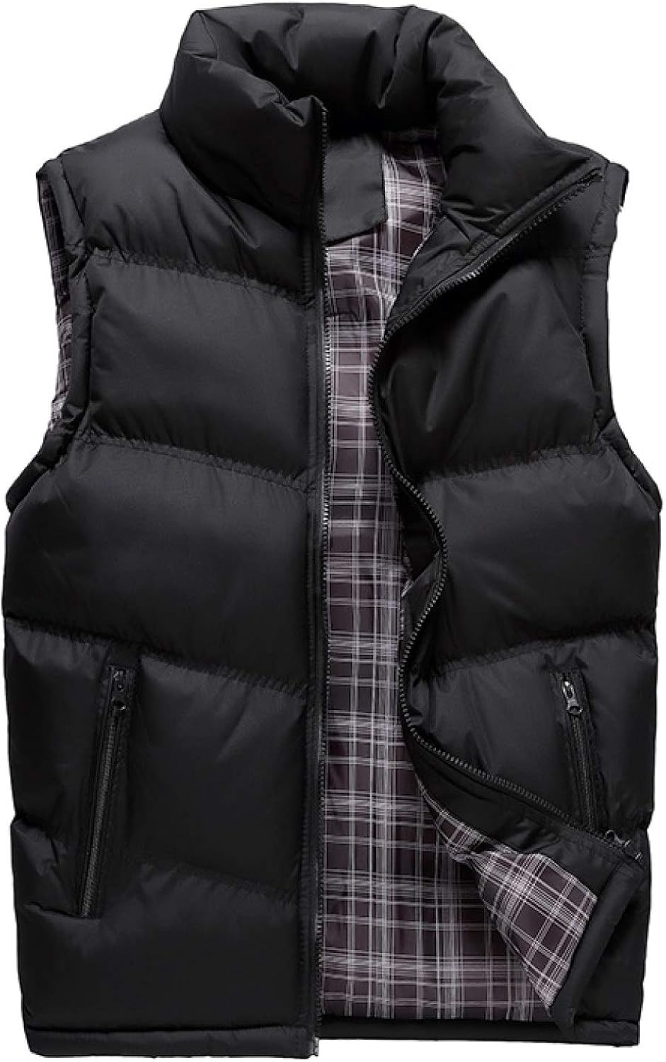 Men's Packable Down Puffer Vest Quilted Vest Ultra Light Down