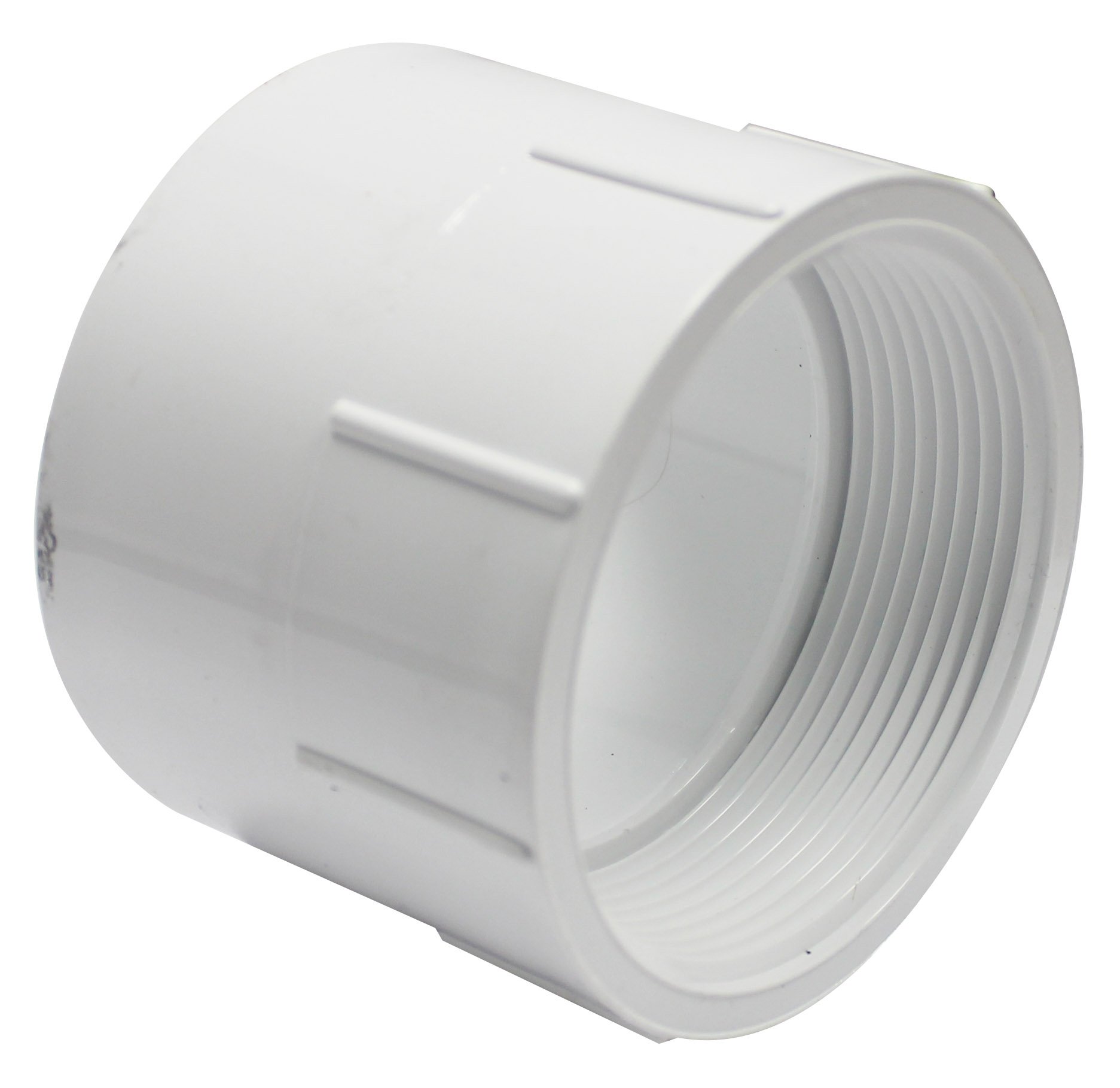 Photo 1 of Canplas 192893 PVC DWV Female Adapter, 3-Inch, White