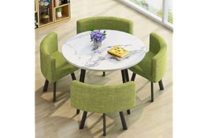PAKMEZ Office Reception Room Club Table, Table And Chair Set, Negotiation Table Sales Office Shops Meetings Small Round Tables, Nordic Negotiation Table And Chair, Business Conference Room Coffee Table ( Col