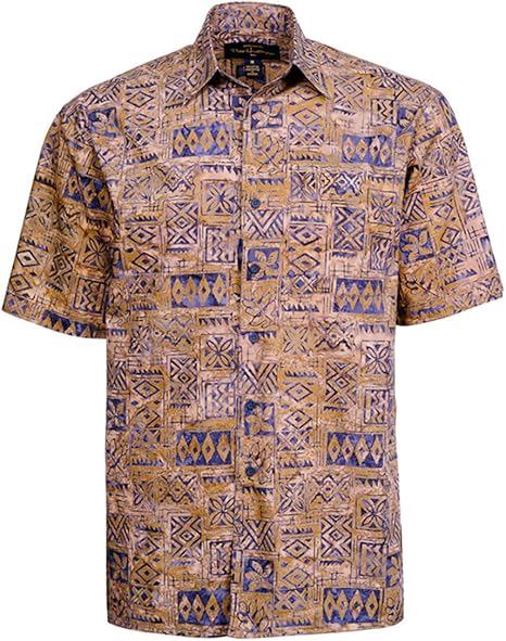 Amazon ピーター Huntington Sumbawa島single Pocket手作りブラウンnavyシャツ Us サイズ S シャツ 通販