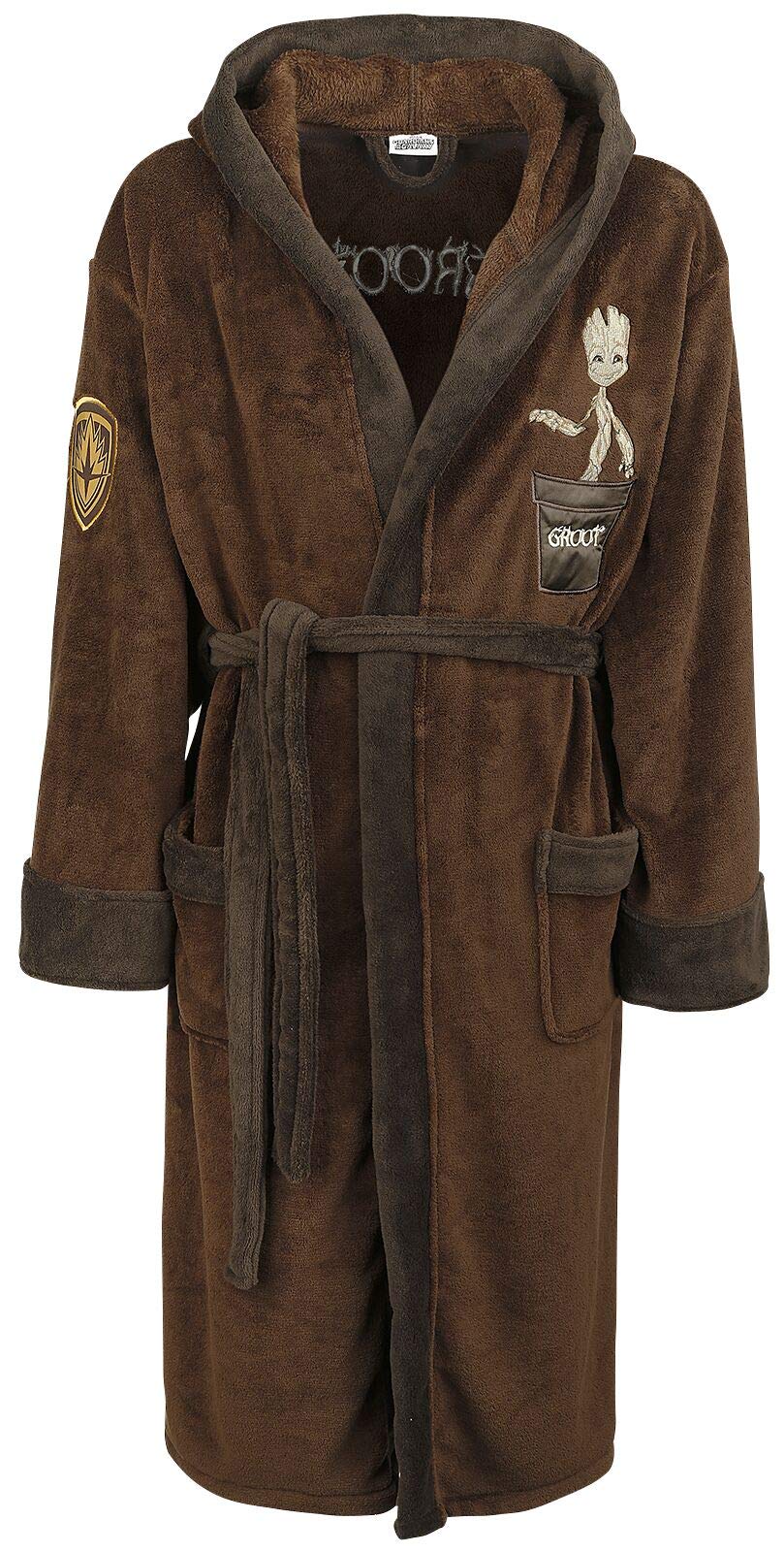Guardians of The Galaxy Groot Bathrobe Brown one Size