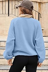 Dokotoo Jackets for Women Fuzzy Fleece Color Block