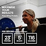 Bulk Pure Whey Protein Powder Iced Latte 22g Protein 5g BCAAs 500g view 2