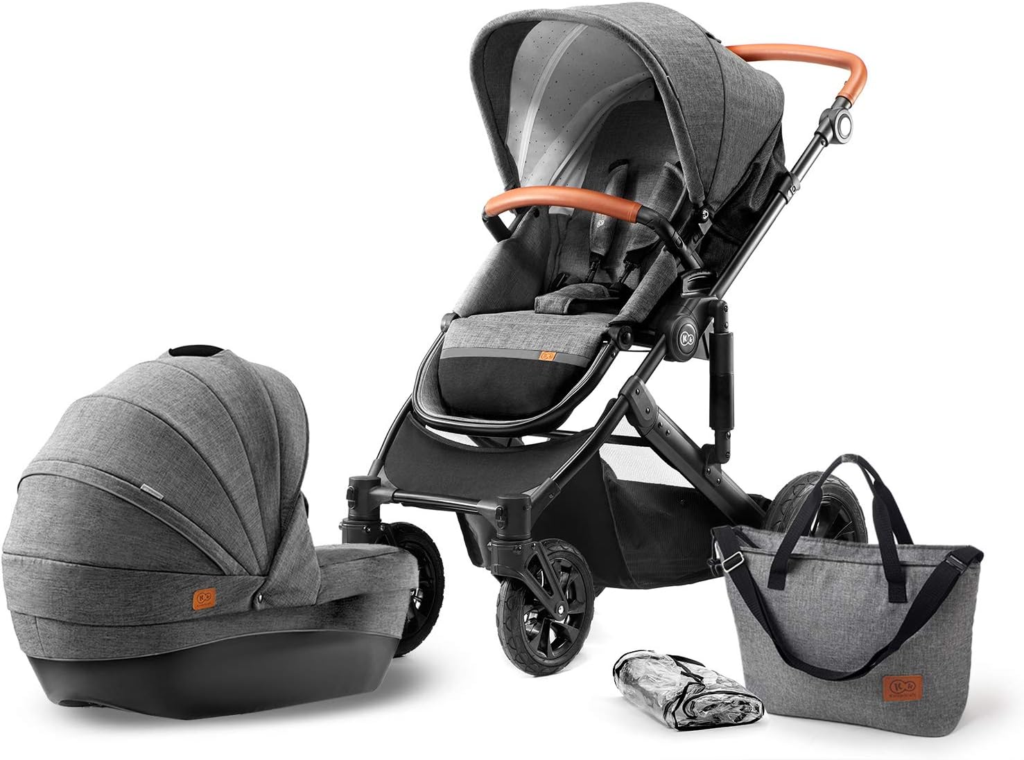 kinderkraft double pram