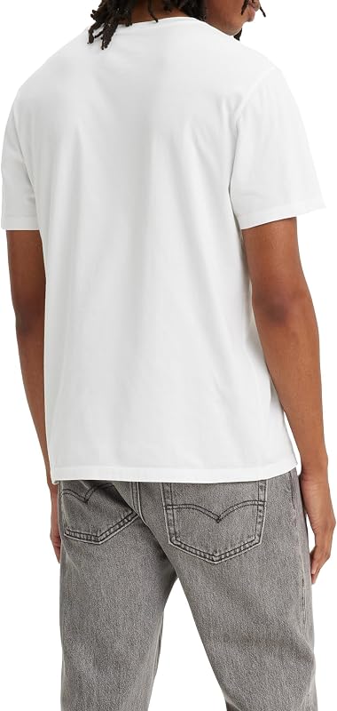 2-Pack Crewneck Graphic Tee, Camiseta, Hombre, Chesthit White/Dress Blues, L