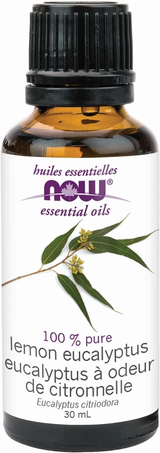 NOW Lemon Eucalyptus Oil, 30ml, Liquid 30 Milliliter Amazon.ca Health