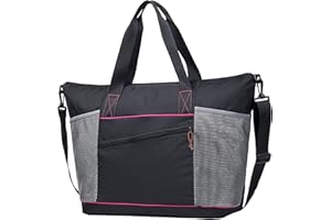 MISSEIAR Women Gym Bag, Tote Bag for Sports Large Capacity, Shoulder Weekender Overnight Bag Storage Personal Stuff