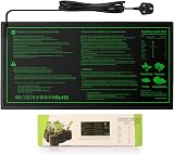 Homme Seedling Heat Mat 10"x20" Waterproof Heating Pad for Germination view 8
