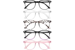 ZEHEXA Reading Glasses for Women Blue Light Blocking Glasses Filter UV Square Readers Glasses for Men and Women