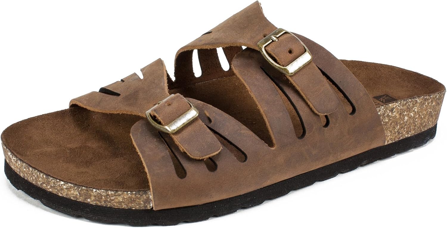 white mountain leather shoes