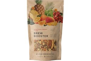 RAW BREWING COMPANY Kombucha.com Pure Equatorial Energy Elixir BREW BOOSTER, 4 oz