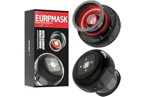 EURPMASK CHOOSE THE COLOR OF EUROPE 2 Pack 5-in-1 Electric Cupping Kit for Massage Therapy with Red Light Therapy - 24 Levels of Adjustable Suction & Heat, Portable Cupping Therapy Set for Back Pain Relief & Neck Muscle Soreness