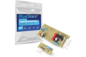 BlueStars Upgraded 4389102 W10757851 Refrigerator Ice Maker Sensor Control Board Kit – Compatible with Whirlpool & Kenmore Refrigerators – Replaces 2198586 W10193666 W10193840 W10290817 AP5956767