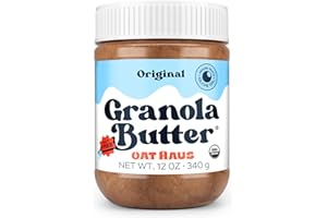 KWEEN Oat Haus Organic Original Granola Butter | Peanut-free, Almond (Tree-Nut) Free, & School-Safe (Top 8 Allergen Free) | Sunflower Seed & Cookie Butter Alternative | 12 oz (1 Jar)