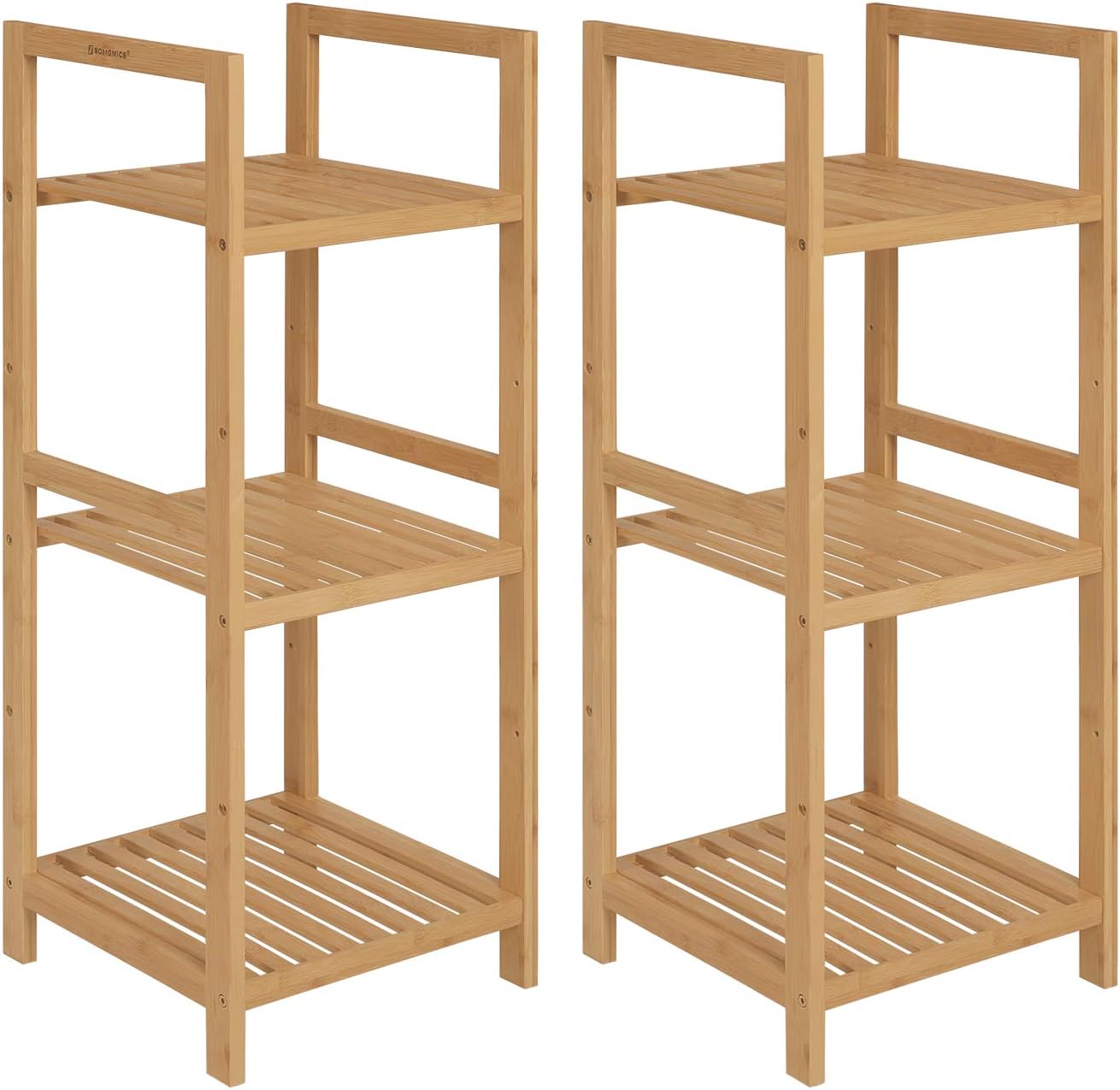 Best Songmics Bamboo Ladder Shelf