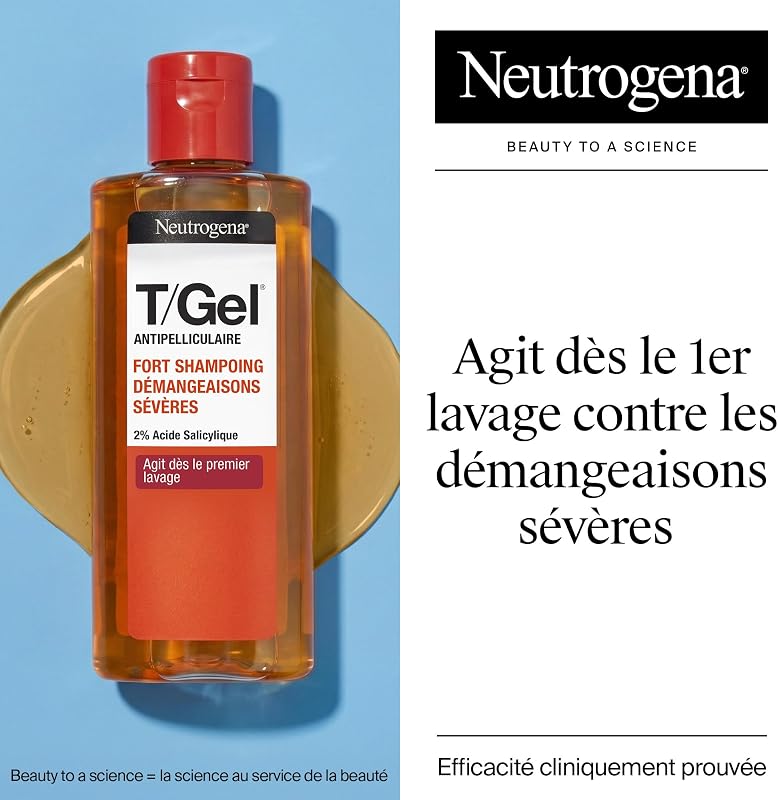 Shampoing T/Gel Fort Démangeaisons Sévères, flacon de 250 ml